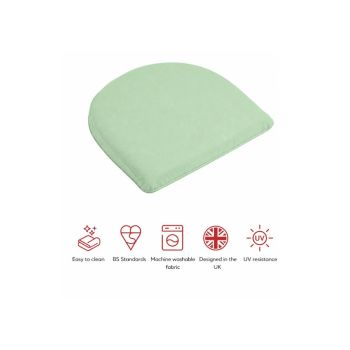 SP D Pad Cushions (Pack of 2) - L40 x W40 x H4 cm - Lime