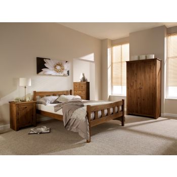 Havana 5.0 King Bed - Pine - L210.8 x W159.8 x H96 cm