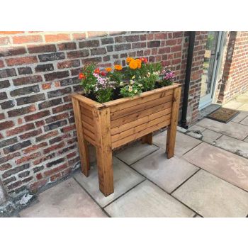 Multi Pack of 2 - Somerford Deep Root Large Planter - Wood - L48 x W104 x H90 cm