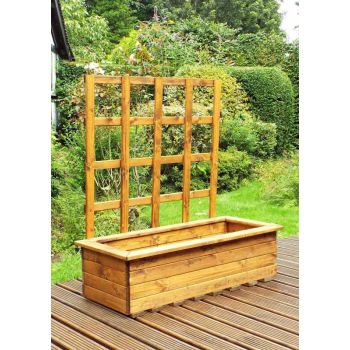 Multi Pack of 3 - Extra Large Kensington Planter - Wood - L49.5 x W109 x H72 cm
