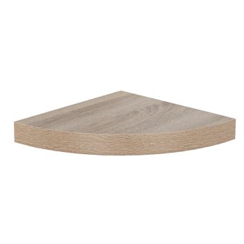 Hudson Corner Box Shelf Kit - MDF/Chipboard - 38 x 295 x 295 mm - Oak
