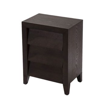 Brio Bedside Table - Wood - L30 x W45 x H59 cm - Chocolate