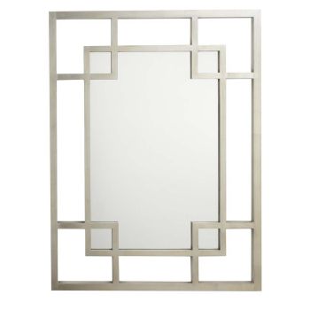 Galen Framed Mirror - Resin- L3.5 x W91.4 x H121.9 cm - Silver
