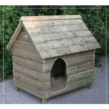 Sudbury Shepherd Kennel - Thick Marine Grade Ply - L80 x W105 x H120 cm