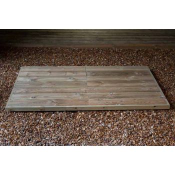 Not sold individually - Optional Extra - Quad Deck Base - Size 360L - Timber - L105 x W304 x H5 cm