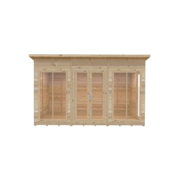 Lela 12x8 Summerhouse - L244.8 x W357 x H227.5 cm