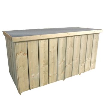 Planed 4' 2" x 1' 10" Timbers Pressure Treated Log Box