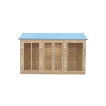 Mayfield 12 x 6 Summerhouse - Wood - L179 x W357 x H240.9 cm