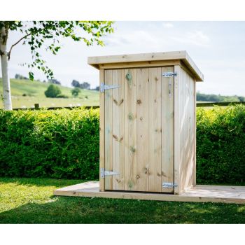 Mitton Garden Store Small - Timber - L96 x W89 x H123 cm