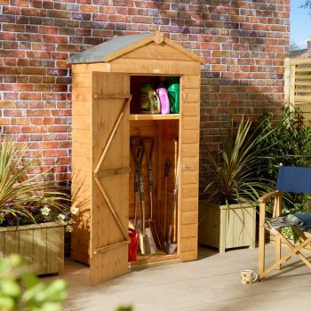 Shiplap Apex Tall Store - Timber - L63.5 x W99 x H191 cm - Presure treated