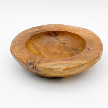 Teak Root Fruit Bowl - L40 x W40 x H9 cm