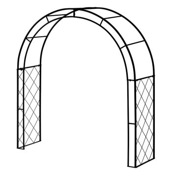 Climbing Arch Black - W131 x D40 x H144.5 CM