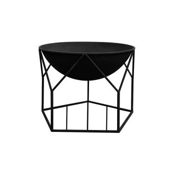 Outdoor Buckingham Firebowl - Metal - L70 x W70 x H51 cm - Black