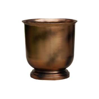 Outdoor Hampton Urn - Metal - L34 x W34 x H35 cm - Copper