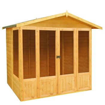 Parham Shiplap Summerhouse Garden Sun Room Approx 7 x 7 Feet