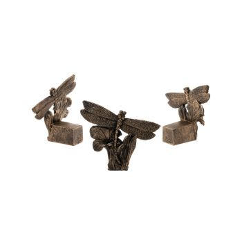 Dragonfly Plant Pot Feet - Set of 3 - L3 x W7.5 x H6.5 cm