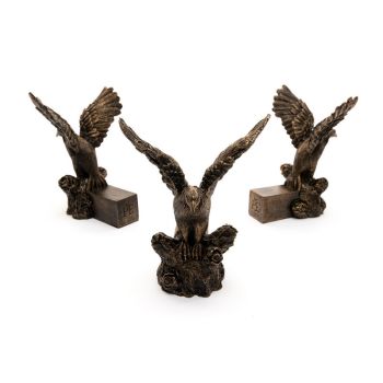 American Bald Eagle Plant Pot Feet - Set of 3 - L9.2 x W9.5 x H11.5 cm