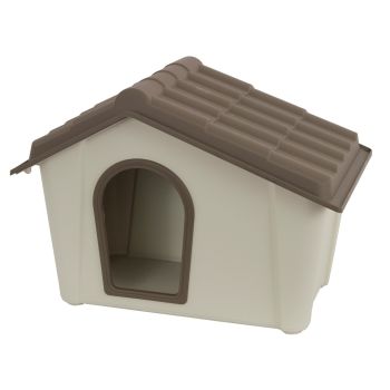 Dog House Plastic Dog Kennel Approx - L592 x W790 x H608 mm