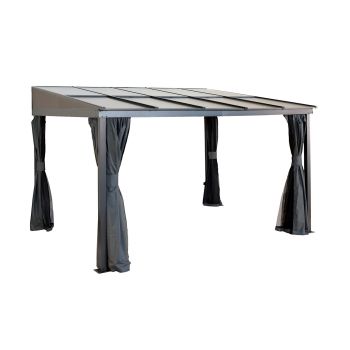 Sojag Pompano Patio Cover 3m x 3m - Aluminum - L297.6 x W298 x H240 cm - Powder-Coated