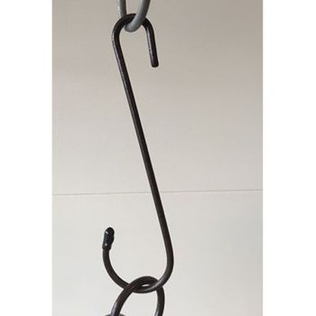 Handy Hook 8 Inches - Steel - L0.8 x W20.3 cm - Bare Metal/Ready to Rust