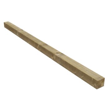 6ft Fence Posts 3" (75x75mm) Green ONLY AVAILABLE WITH A PURCHASE OF 3 FENCE PANELS OF ROWLINSONS