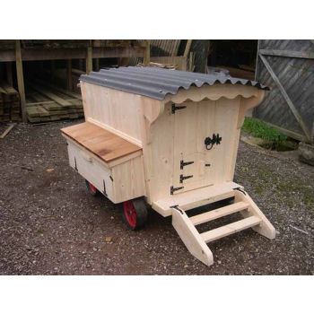 Shepherds Hut Hen House - Cuprinol Treated