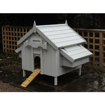 Cottage Chicken House 2 Nest Boxes - Painted