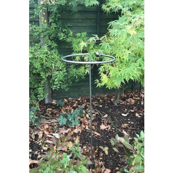 Large Wrap Around (Pack of 3) - Steel - L39.4 x W39.4 x H149.8 cm - Bare Metal/Ready to Rust