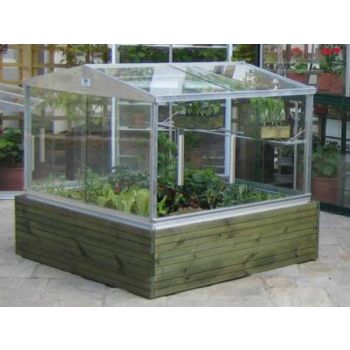 Optional 8 x 4 Feet 3 Tier Raised Base Without Slats