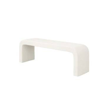 Ren Bench - Chenille Boucle - L41 x W152.5 x H50 cm - Daisy