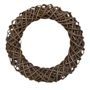 Wreath - Rattan/Wicker - L10 x W40 x H40 cm - Natural
