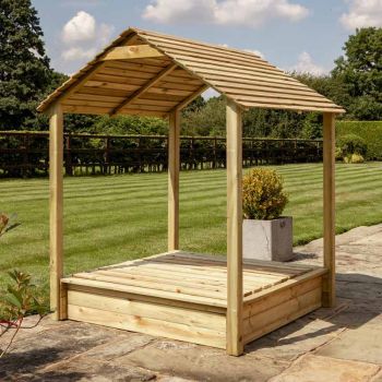 Parkland Sandpit - L134 x W134 x H165 cm