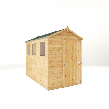 9 x 5 Feet Modular Shiplap Apex - Wood - L281.4 x W159.3 x H215.9 cm