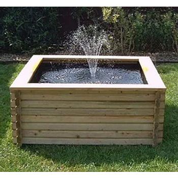 120 Gallon Square Pond without Pump - L122 x W122 x H50.8 cm - Minimal Assembly Required