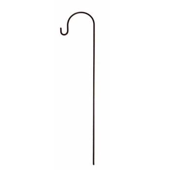 1M Crooks - Pack of 4 - Hand Made By Traditional Forge, Bird Feeding Stations - Steel - Bare Metal/Ready to Rust