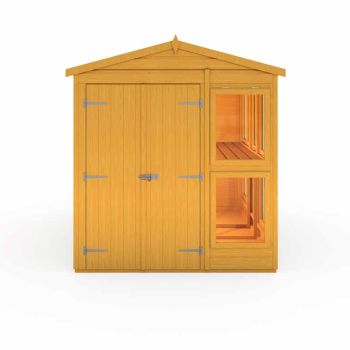 Sun Hut 6 x 10 Feet Potting Shed - L298 x W185.8 x H214.6 cm