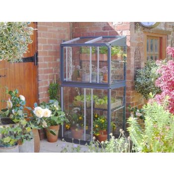 City Growhouse - Aluminium/Glass - L80 x W53 x H151 cm - Without Coating