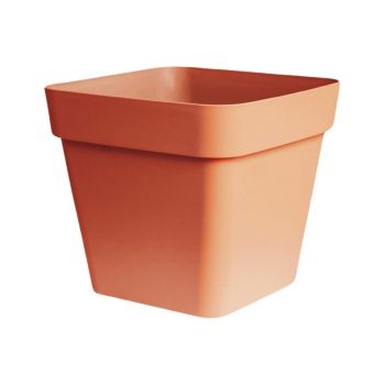 Cleo Square Planter - L40 x W40 x H39 cm - Terracotta