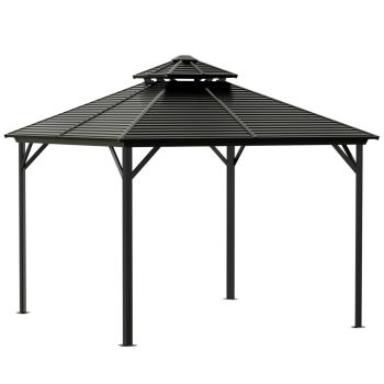 Sojag Ventura II Gazebo 3m x 3m - Aluminum - L297 x W297 x H273 cm - Powder-coated