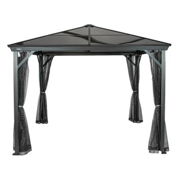 Sojag Verona Gazebo 3m x 3m - Aluminum - L297 x W297 x H261 cm - Powder-coated
