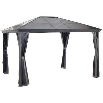 Sojag Verona Gazebo 3m x 4.3m - Aluminum - L423 x W297 x H261 cm - Powder-coated