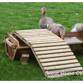 Optional Water Trough for Aldeburgh Goose Or Duck House - L200 x W60 x H20 cm