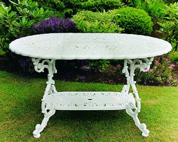 Victorian Mini Grand British Made, High Quality Cast Aluminium Garden Furniture