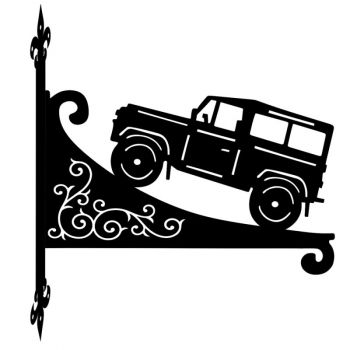 Land Rover Defender Decorative Scroll Hanging Bracket