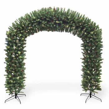 Promo 8ft Archway Cones in Metal Folding Stand 900 W/W LED